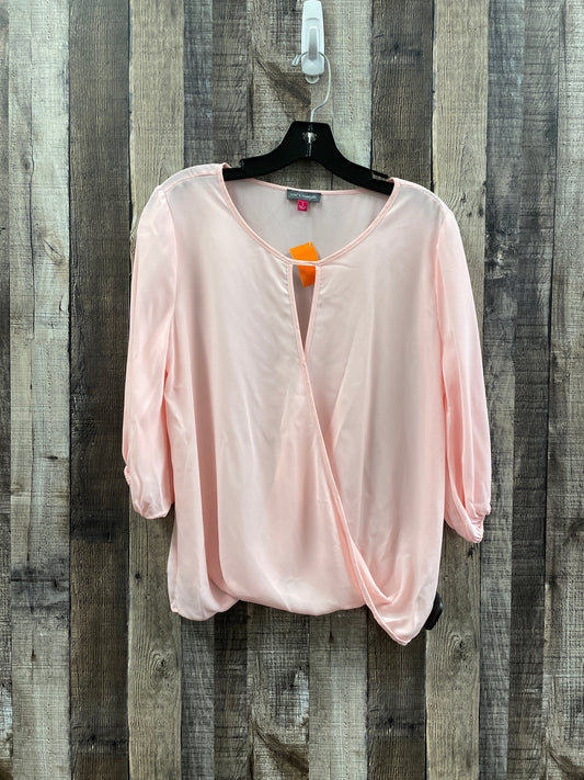 Blouse Short Sleeve By Vince Camuto  Size: S