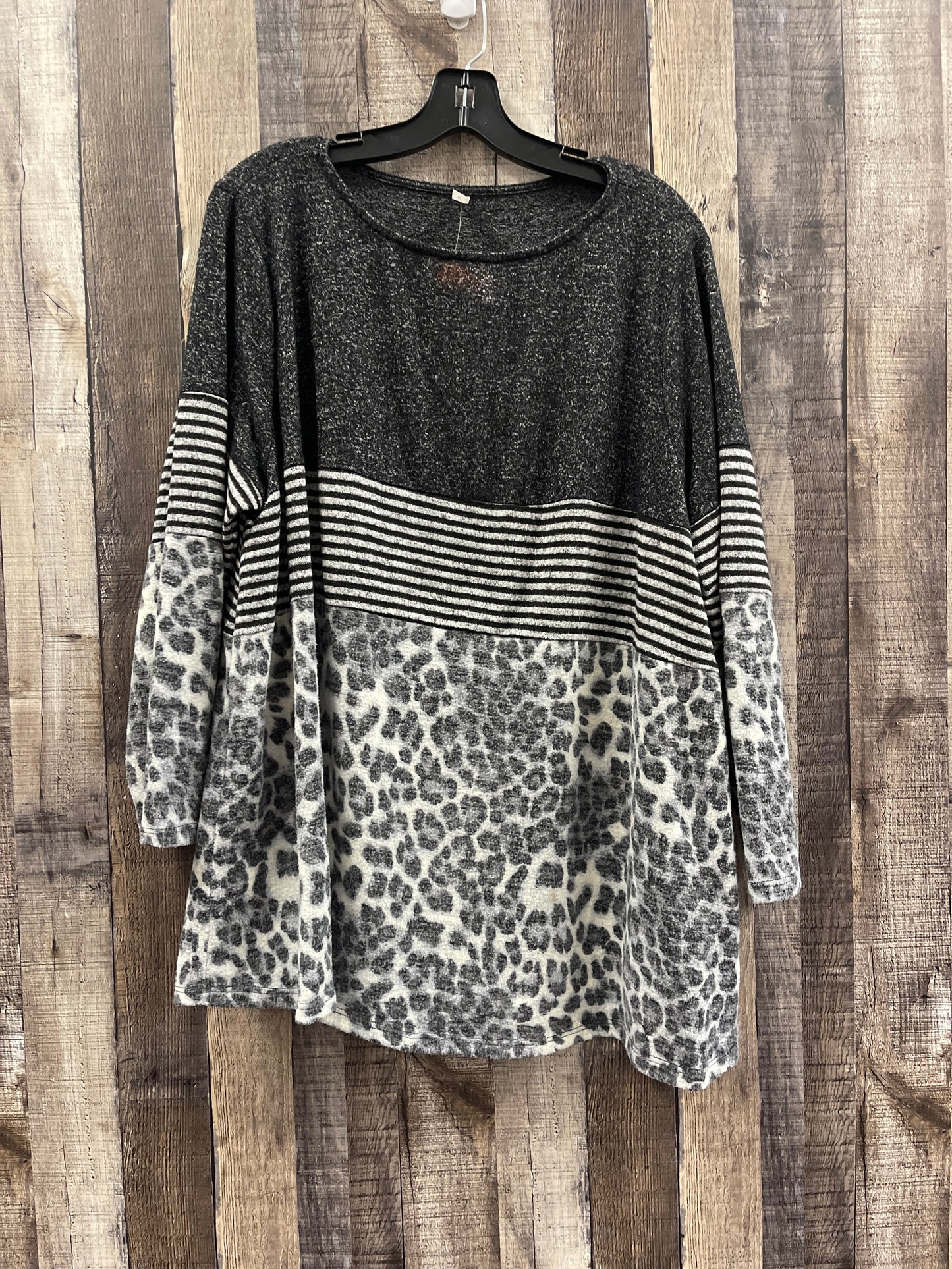 Top Long Sleeve By Emerald  Size: 2x