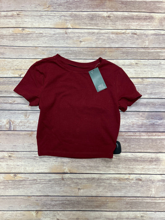 Top Short Sleeve Basic By Wild Fable  Size: Xs