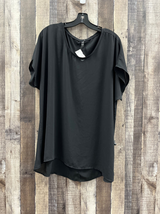Blouse Short Sleeve By Massini  Size: 1x