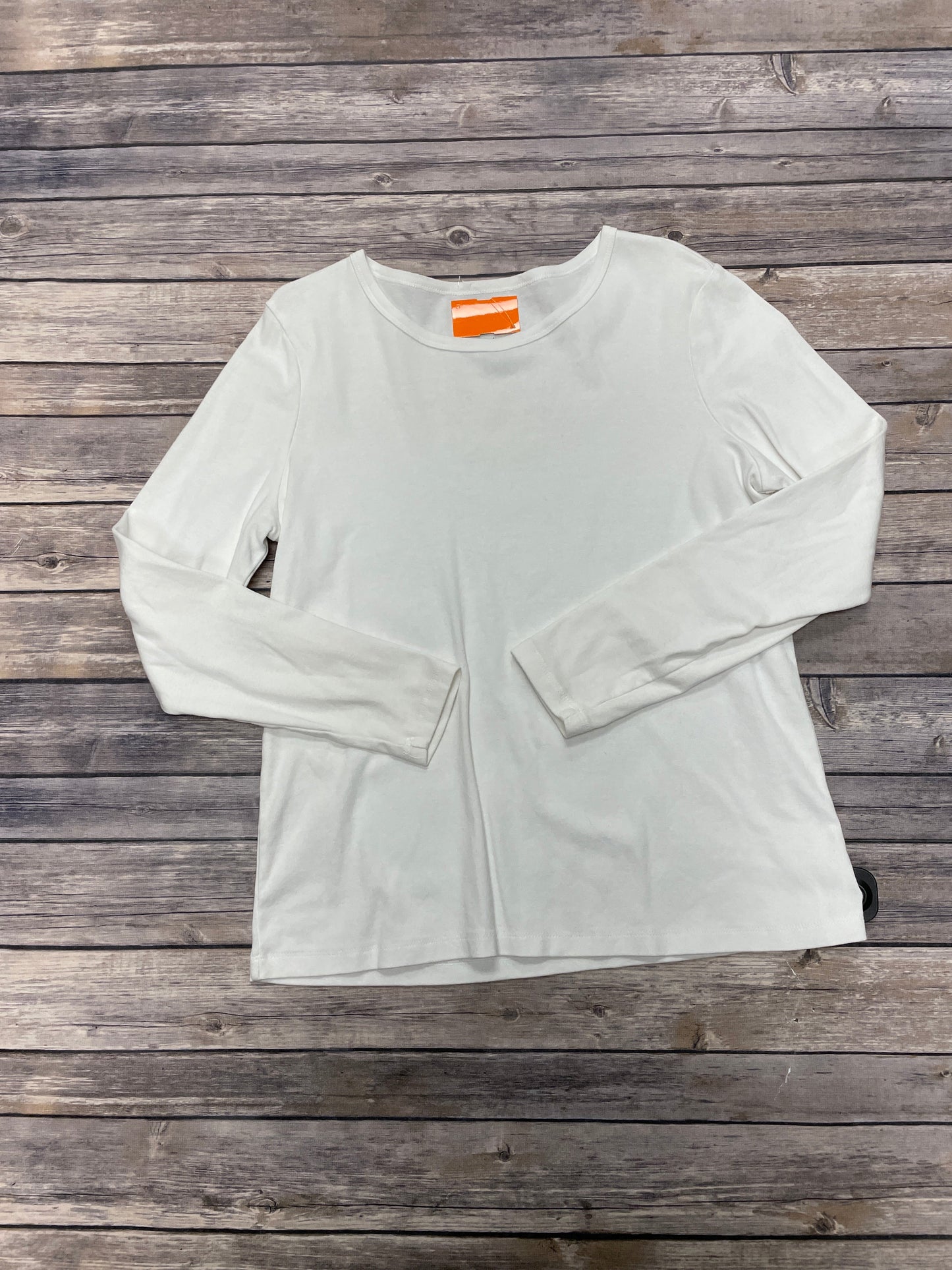 Top Long Sleeve Basic By St Johns Bay  Size: L