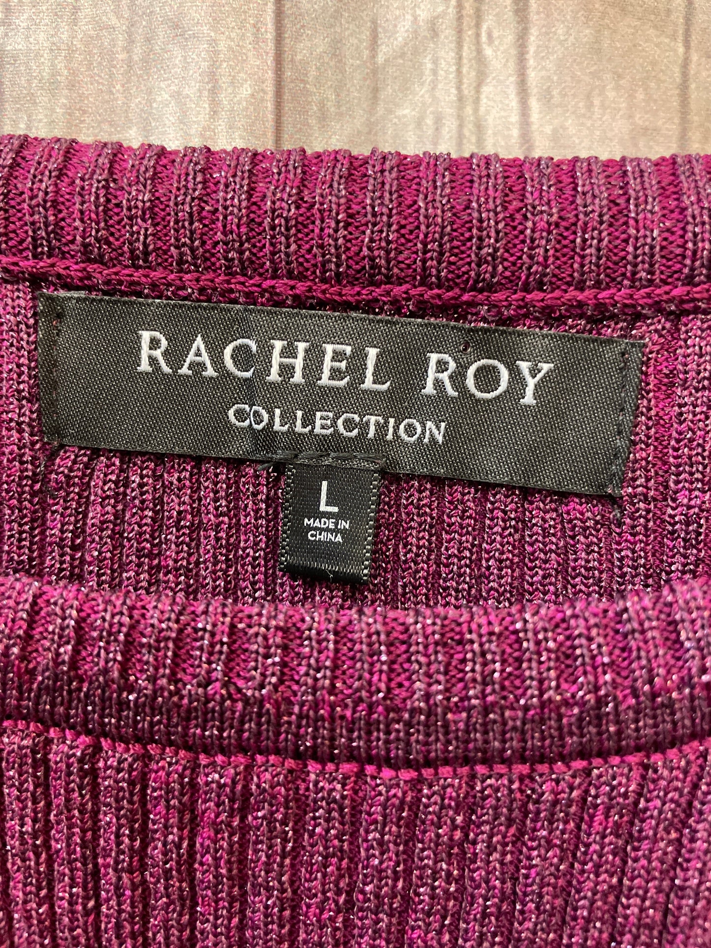 Top Long Sleeve By Rachel Roy  Size: L