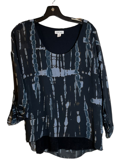 Top Long Sleeve By Tribal  Size: S