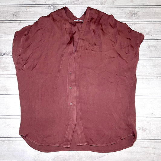 Blouse Short Sleeve By Vince  Size: S