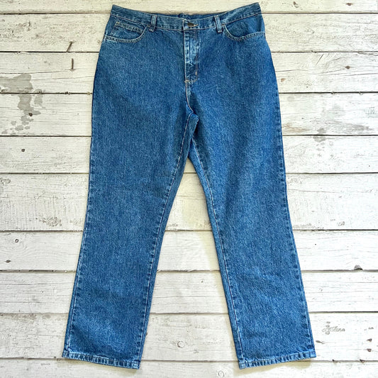 Jeans Straight By Lee  Size: 14