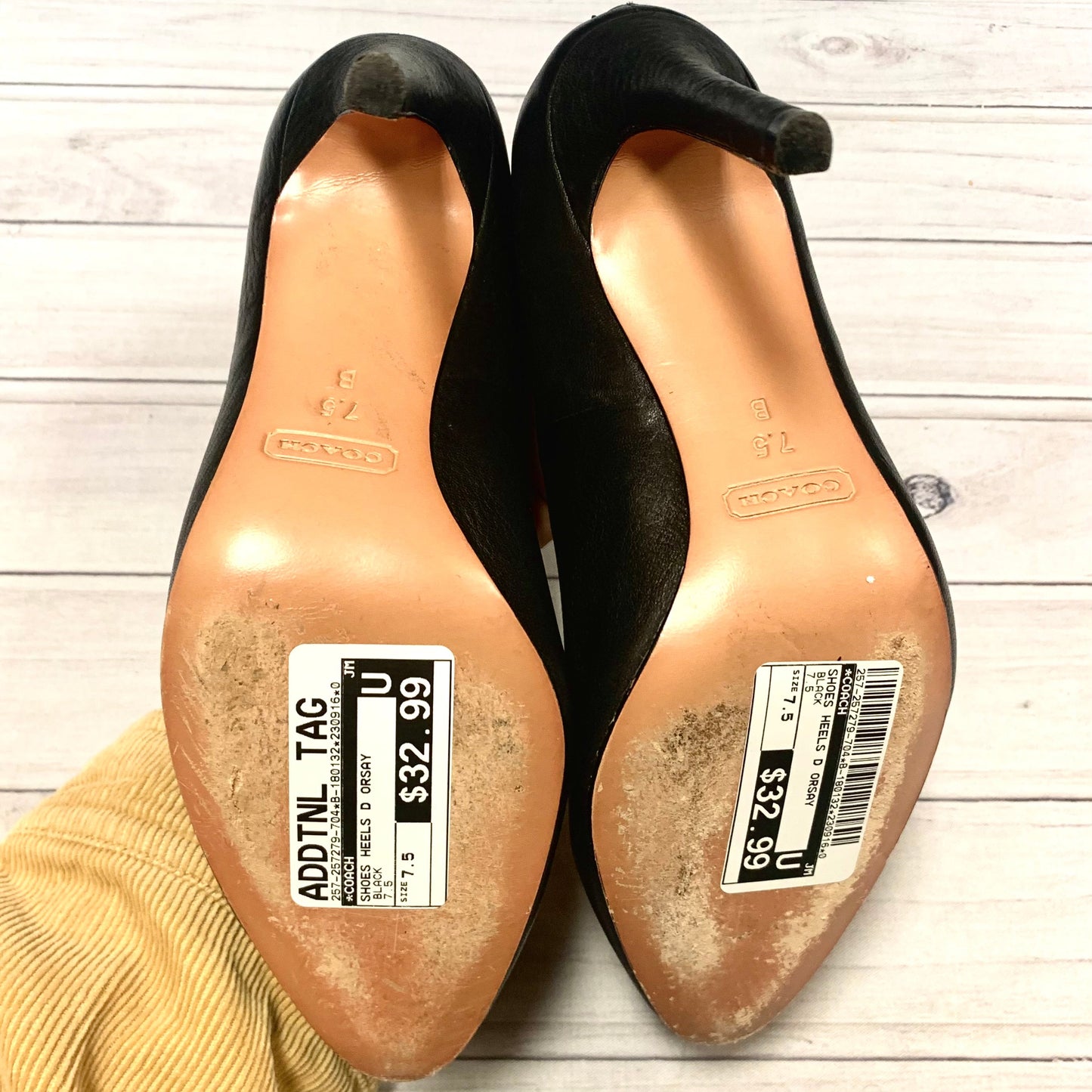 Shoes Heels D Orsay By Coach  Size: 7.5