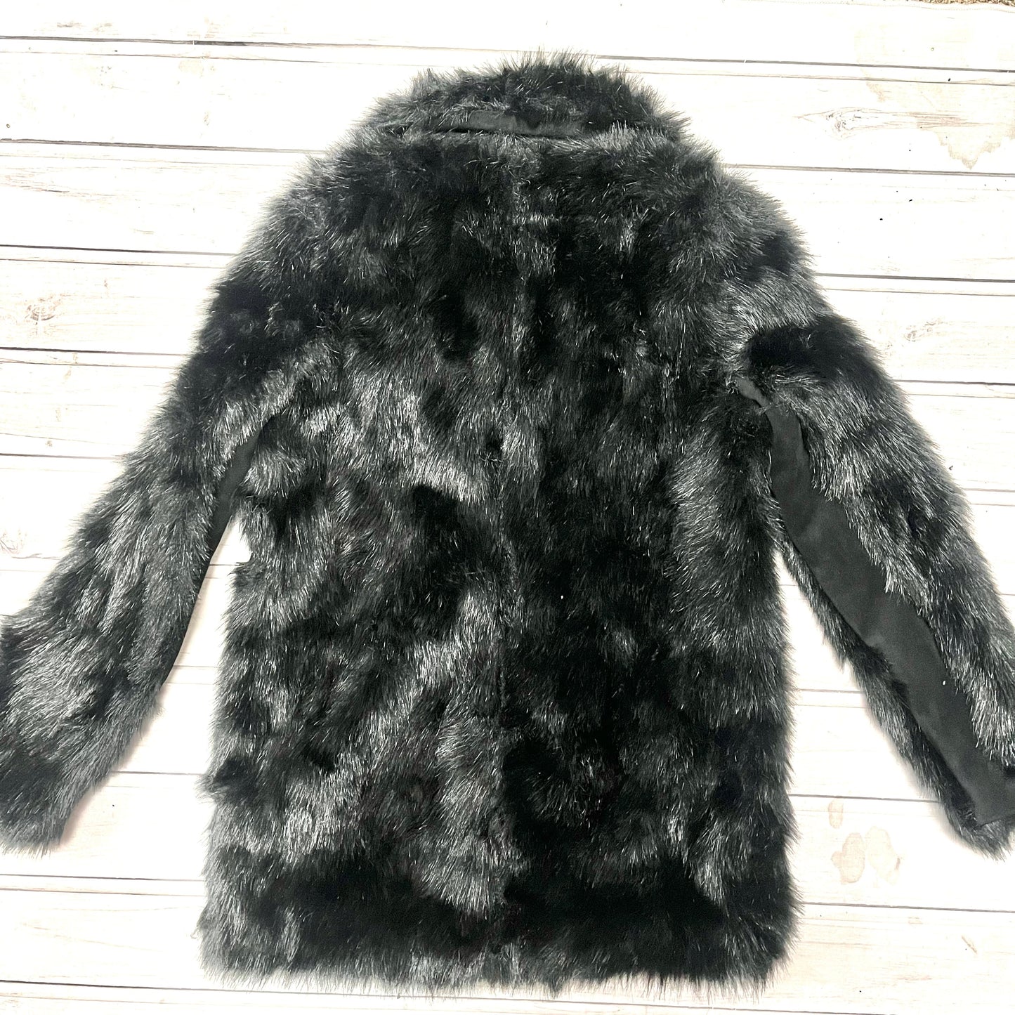 Coat Faux Fur & Sherpa By Divided  Size: Xs