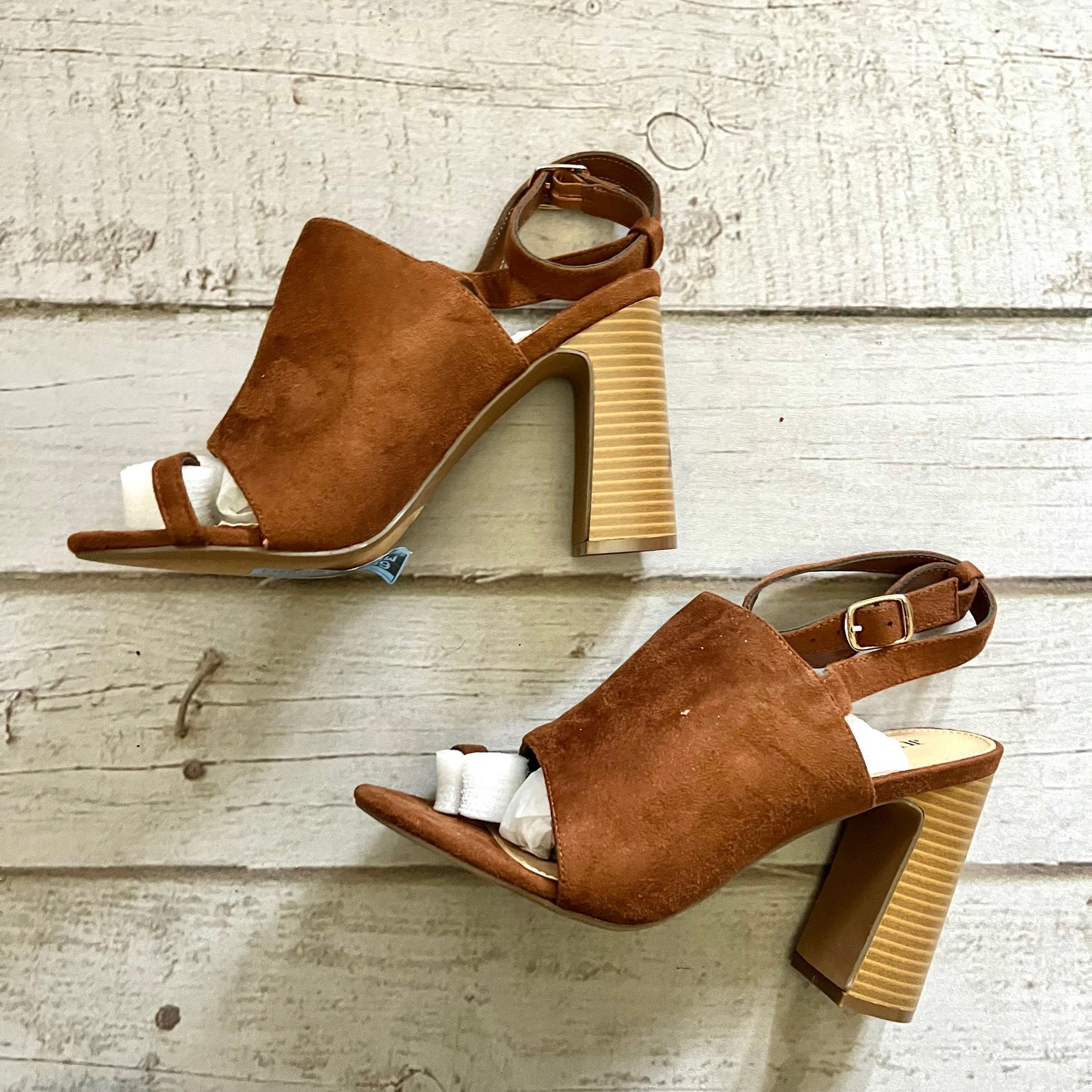 Sandals Heels Block By Just Fab  Size: 7.5
