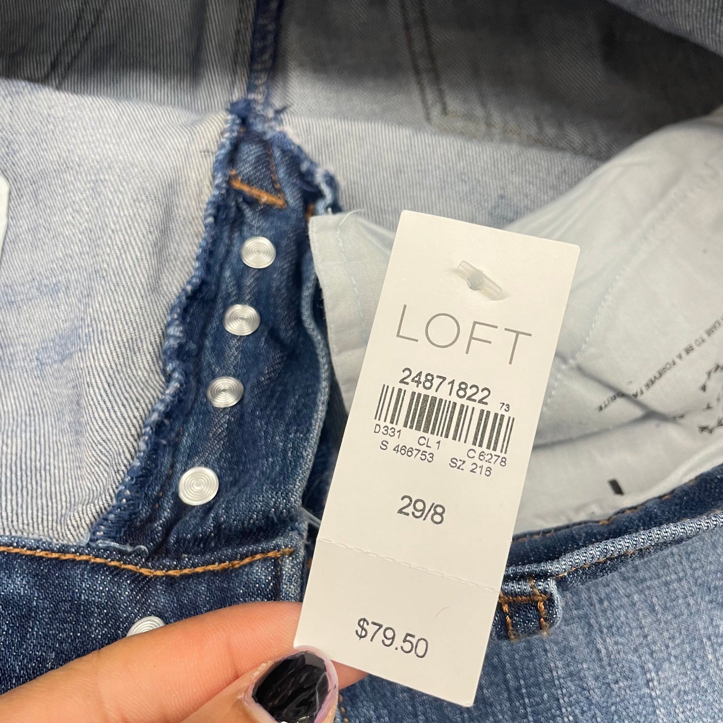 Jeans Cropped By Loft  Size: 8