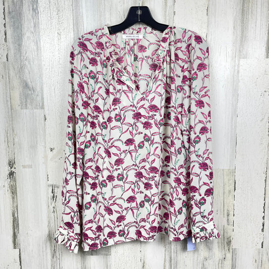 Blouse Long Sleeve By Rose And Olive  Size: L
