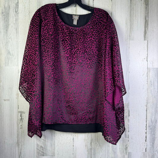Top 3/4 Sleeve By Chicos O  Size: Xl
