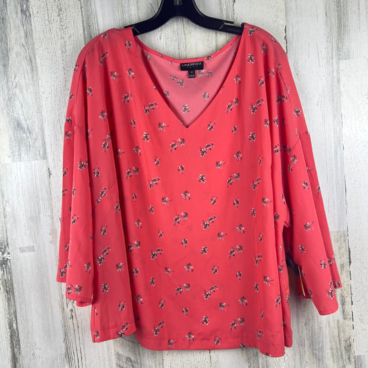 Top Long Sleeve By Lane Bryant O  Size: 1x