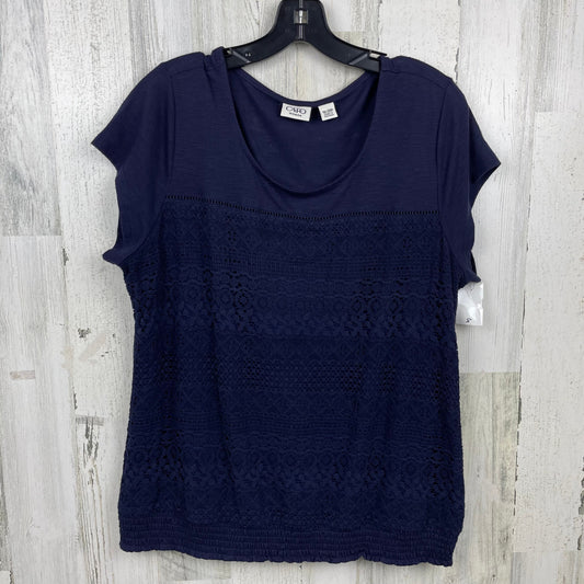 Top Short Sleeve Basic By Cato  Size: 2x