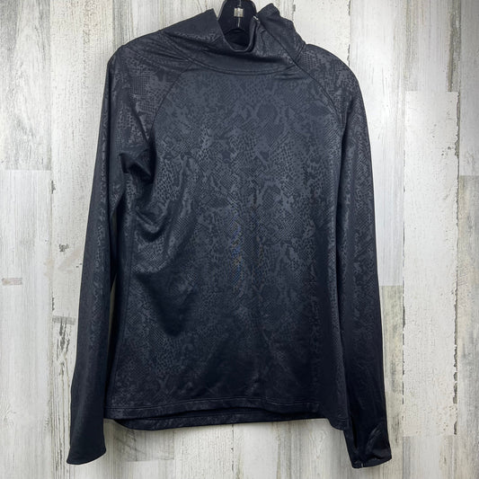 Athletic Top Long Sleeve Collar By Nike Apparel  Size: L