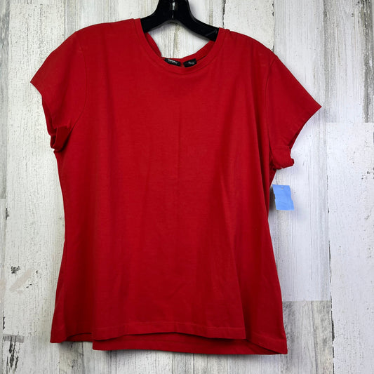 Top Short Sleeve Basic By Mossimo  Size: Xl