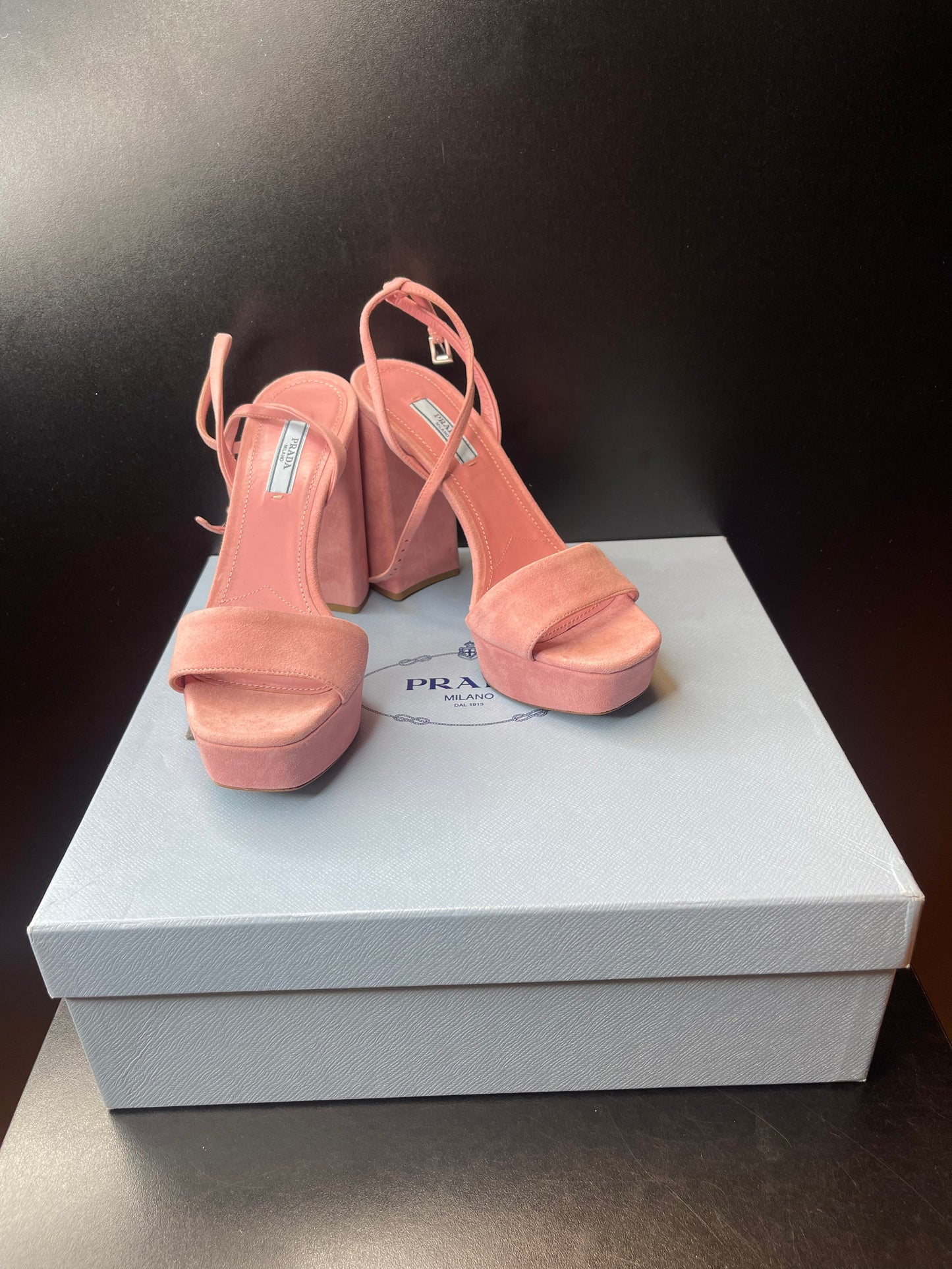 Shoes Heels Block By Prada  Size: 8