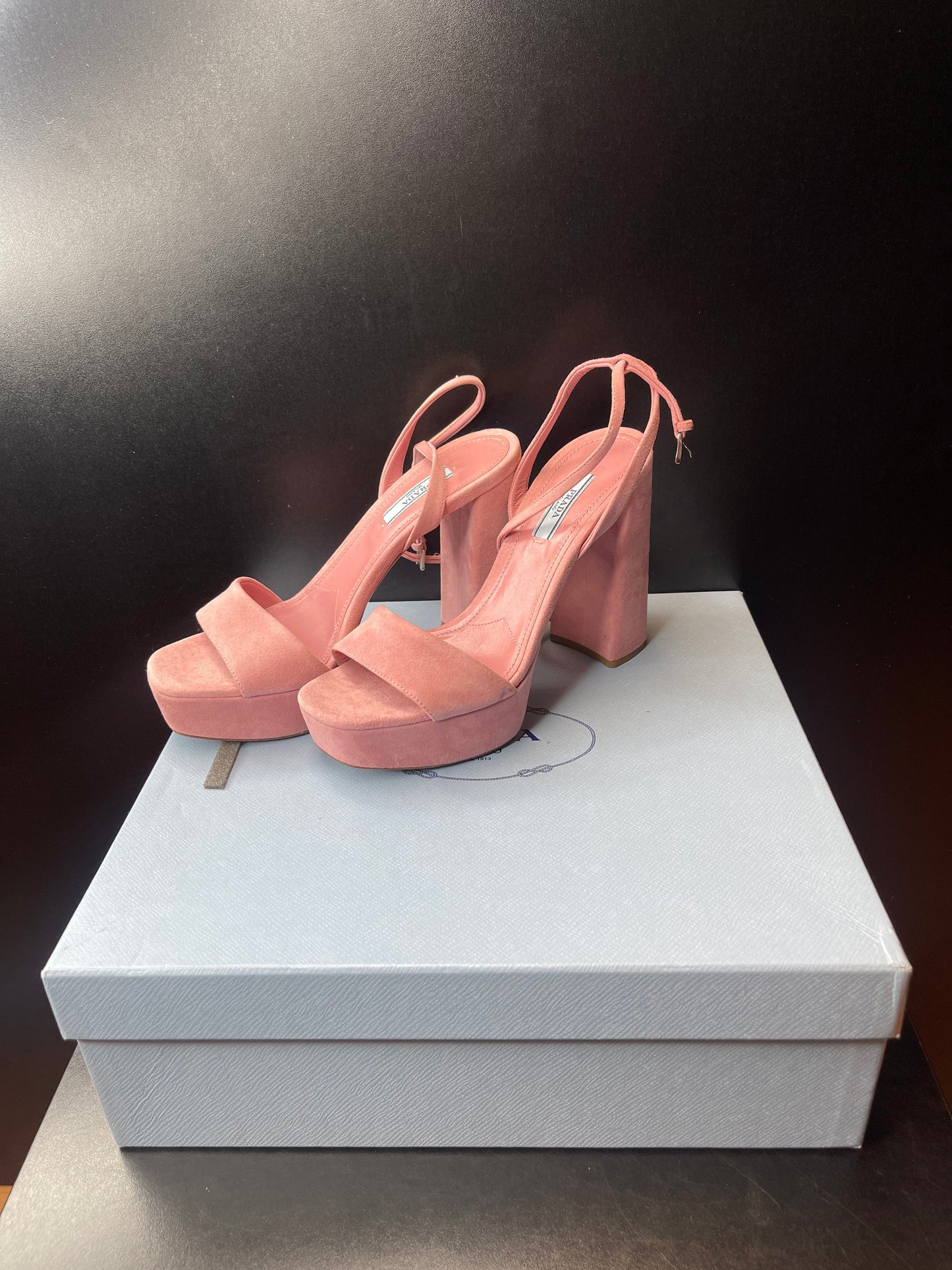 Shoes Heels Block By Prada  Size: 8