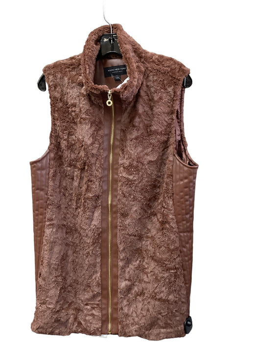 Vest Faux Fur & Sherpa By Marc New York  Size: L