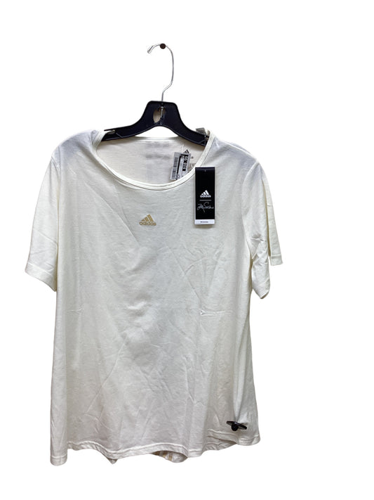 Top Short Sleeve By Adidas  Size: Xl