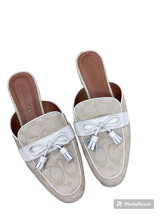 Shoes Flats Mule & Slide By Coach  Size: 6.5