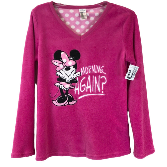 Top Long Sleeve Fleece Pullover By Disney Store  Size: S