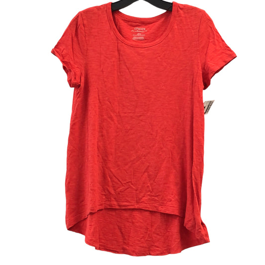 Top Short Sleeve Basic By Chicos O  Size: S