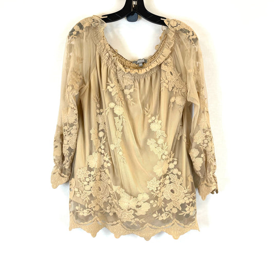 Top Long Sleeve By Marled  Size: L