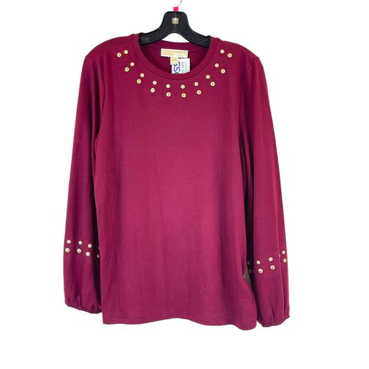 Top Long Sleeve Basic By Michael Kors O  Size: L