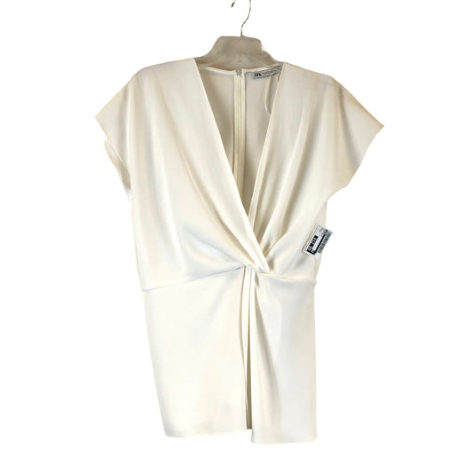 Blouse Short Sleeve By Zara  Size: Xl