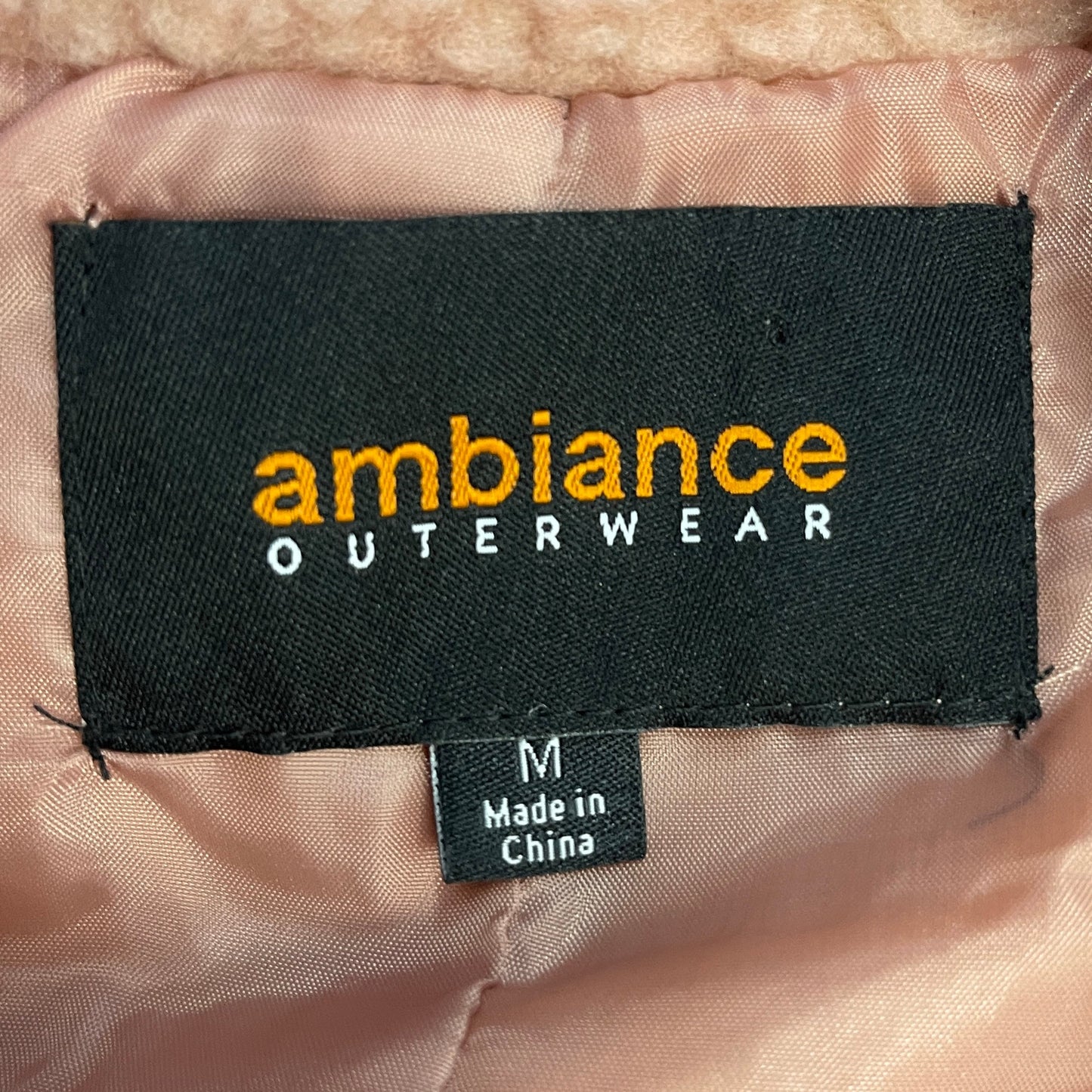 Jacket Fleece By Ambiance Apparel  Size: M