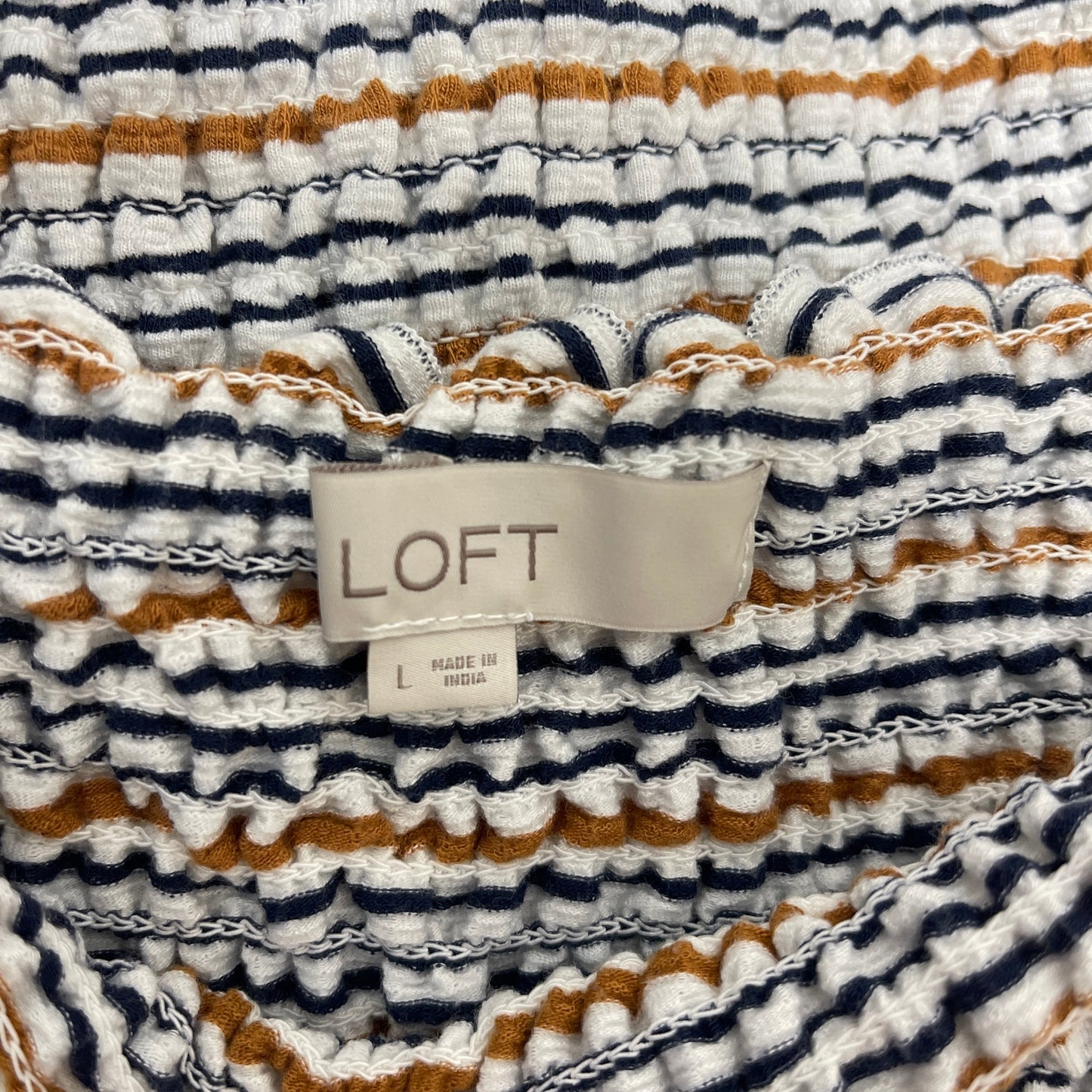 Top Short Sleeve By Loft  Size: L