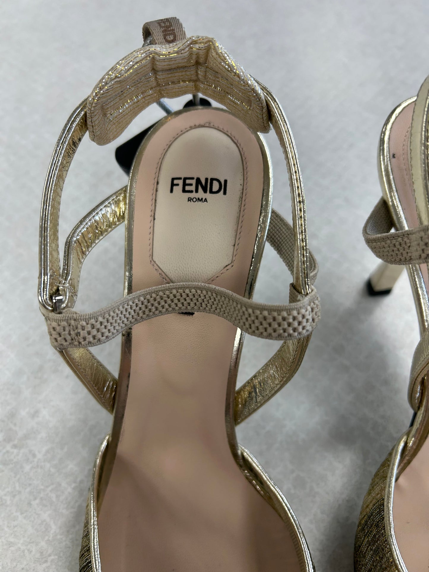 Shoes Heels Stiletto By Fendi  Size: 9