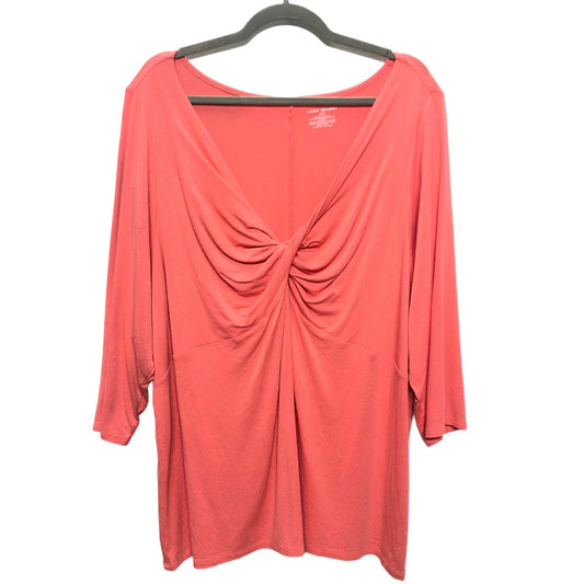 Top 3/4 Sleeve By Lane Bryant  Size: 26