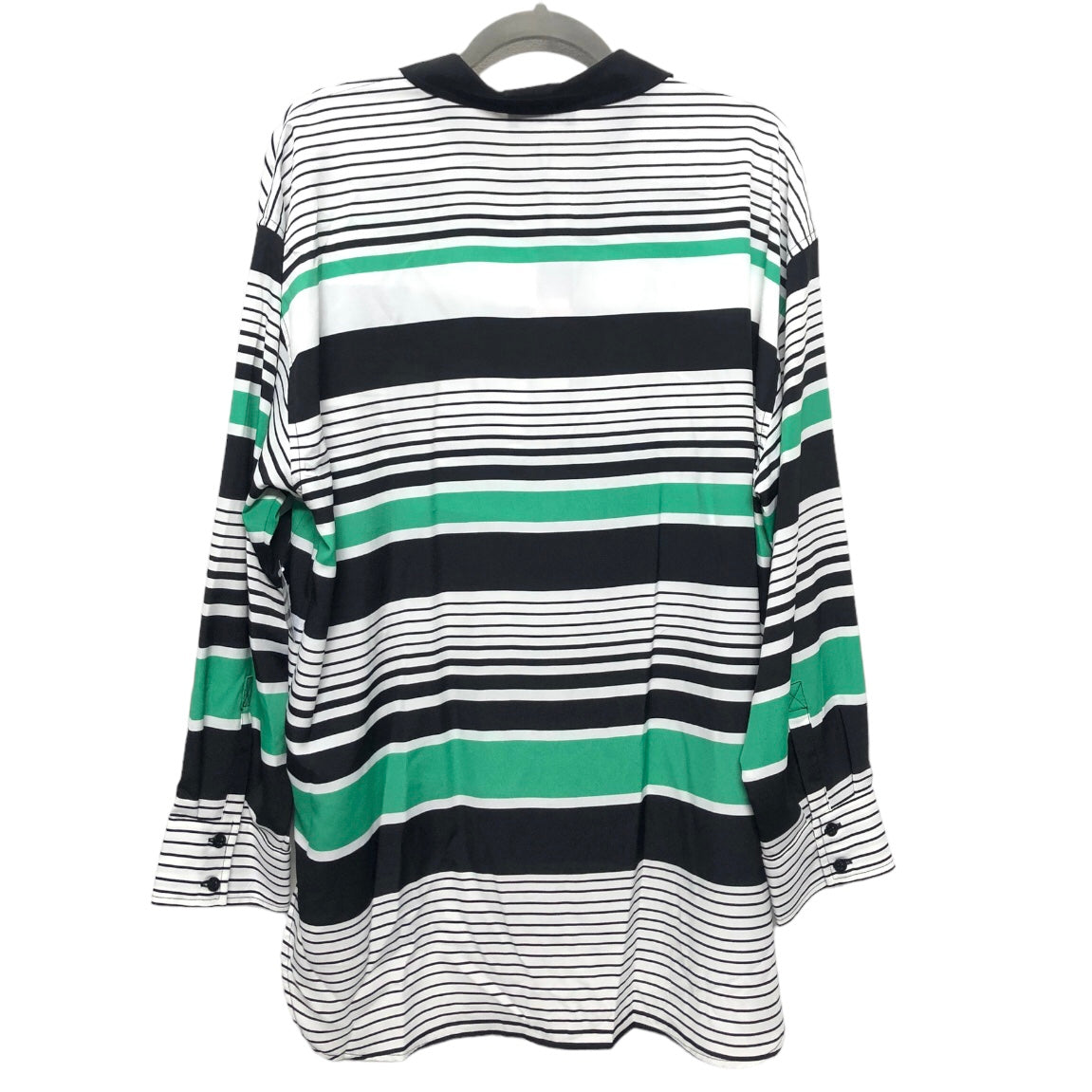 Blouse Long Sleeve By Karl Lagerfeld  Size: Xl