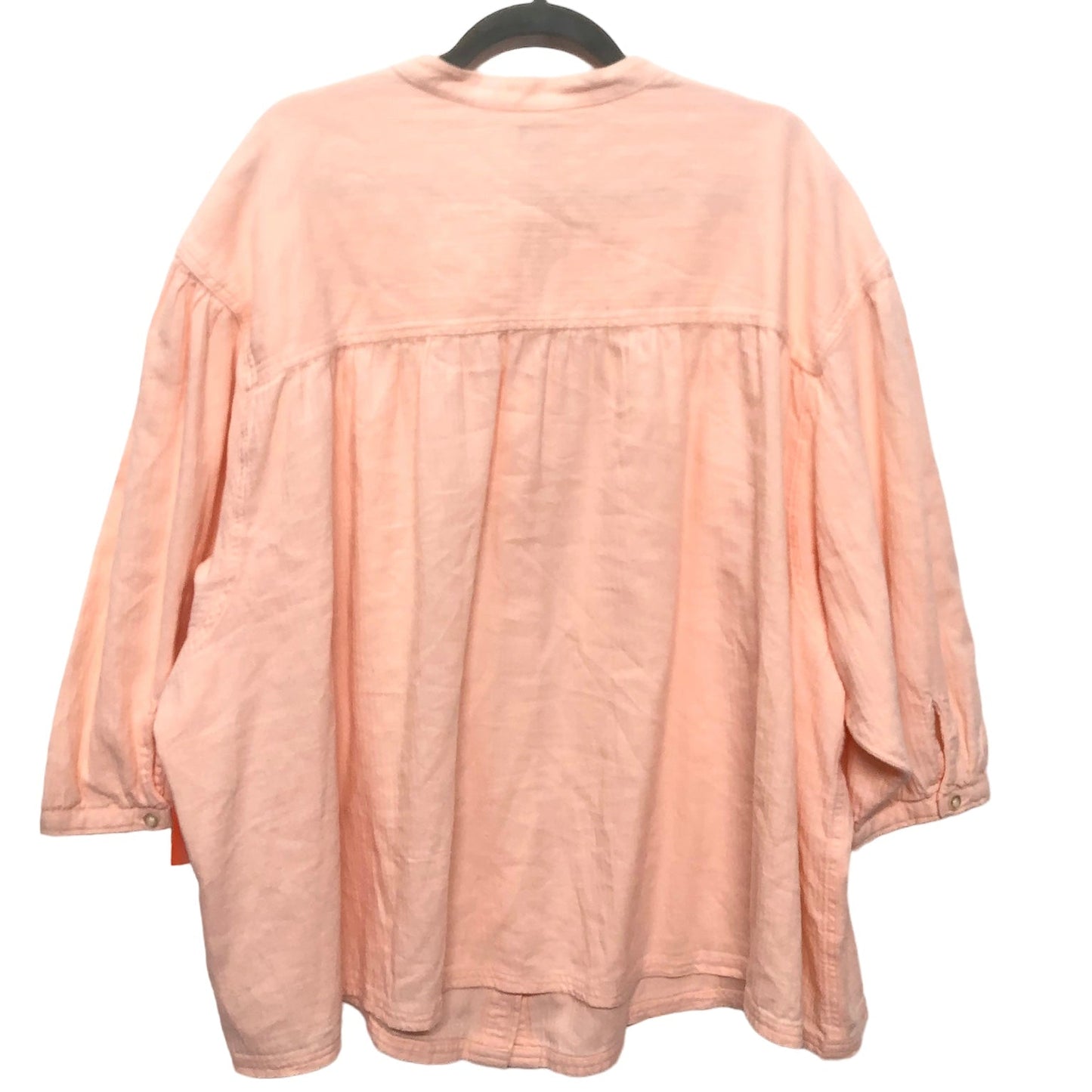 Blouse 3/4 Sleeve By Lee  Size: 3x