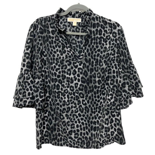 Blouse Short Sleeve By Michael By Michael Kors  Size: S