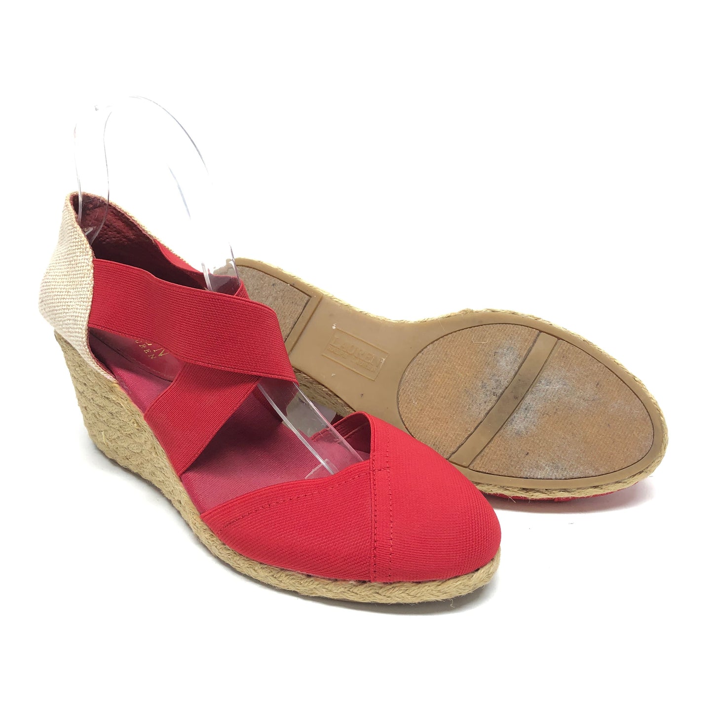 Sandals Heels Wedge By Lauren By Ralph Lauren  Size: 10