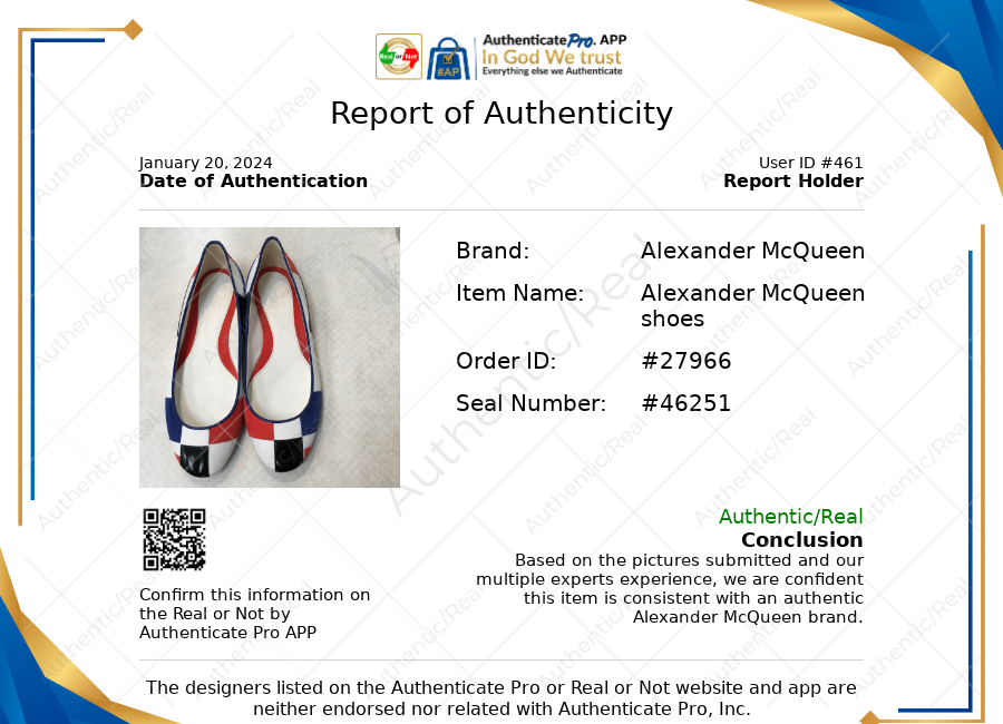 Shoes Luxury Designer By Alexander Mcqueen  Size: 6.5