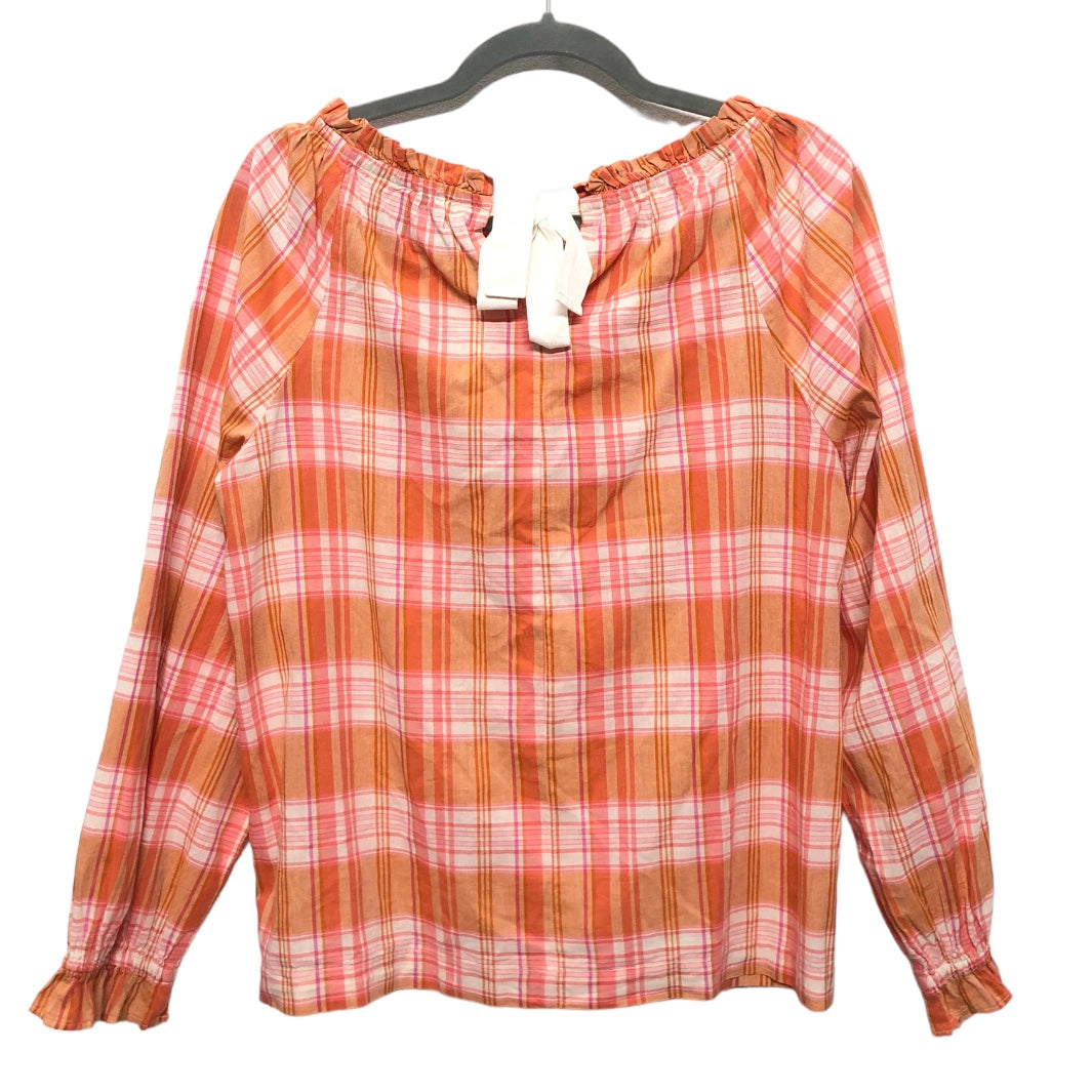 Blouse Long Sleeve By J Crew  Size: S