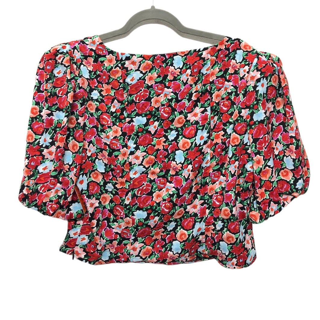 Blouse Short Sleeve By Astr  Size: Xl
