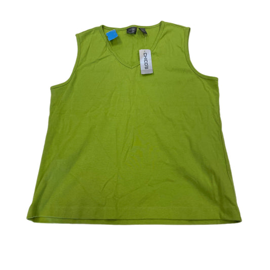 Top Sleeveless By Chicos  additions Size: 3 (X-large)