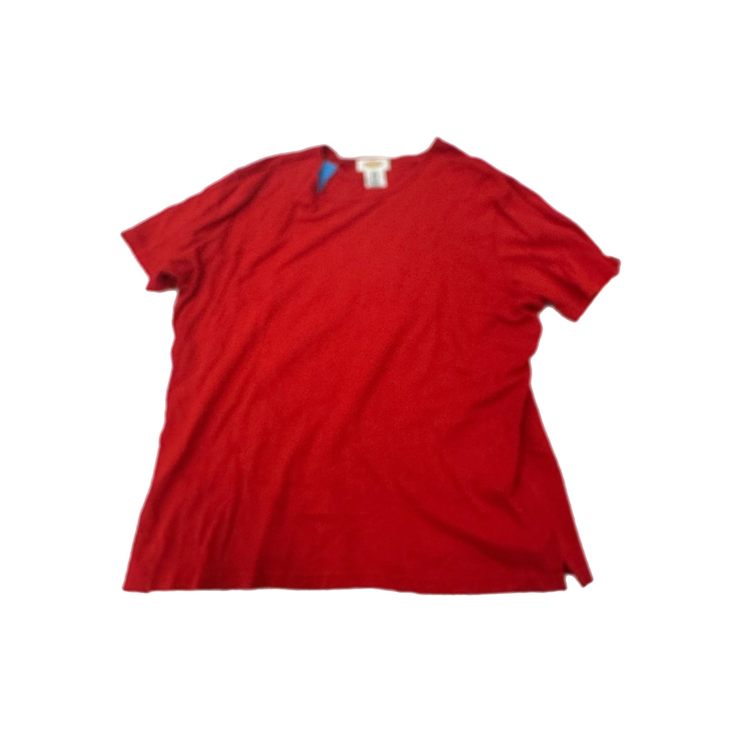 Top Short Sleeve Basic By Talbots  Size: Xl