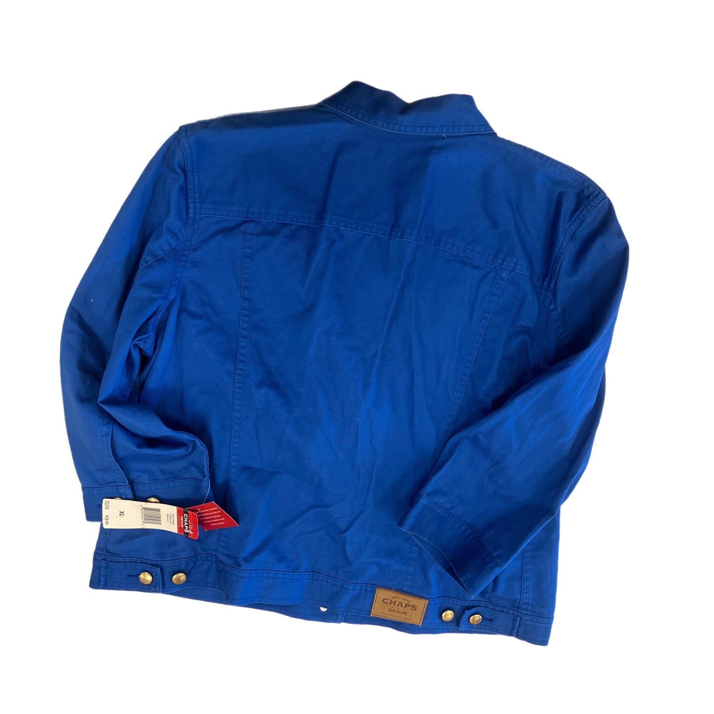 Jacket Denim By Chaps  Size: Xl