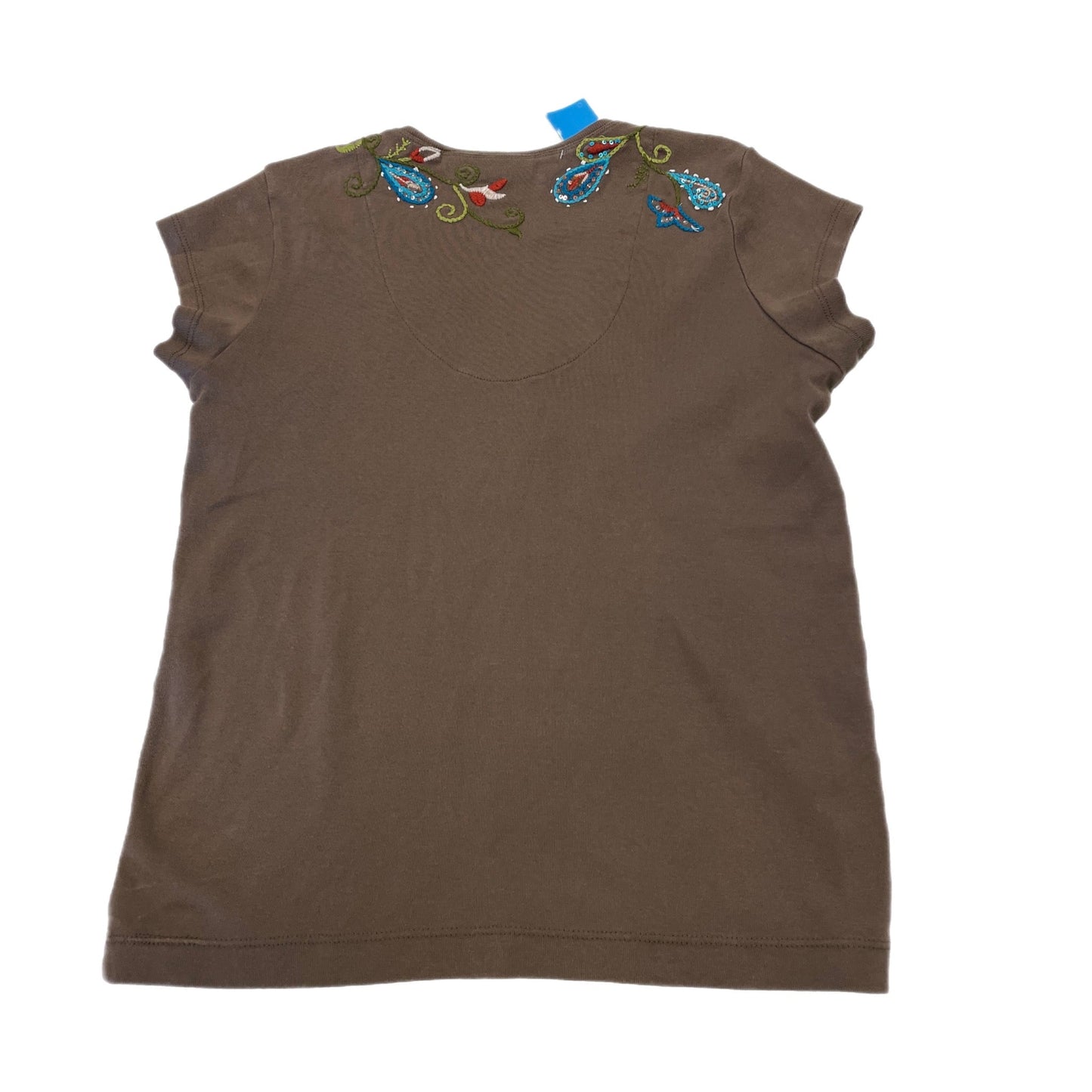 Top Short Sleeve By Chicos  Size: 1 (8) medium