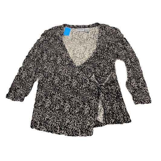 Top Long Sleeve By Chicos  travelers Size: 2 (12)