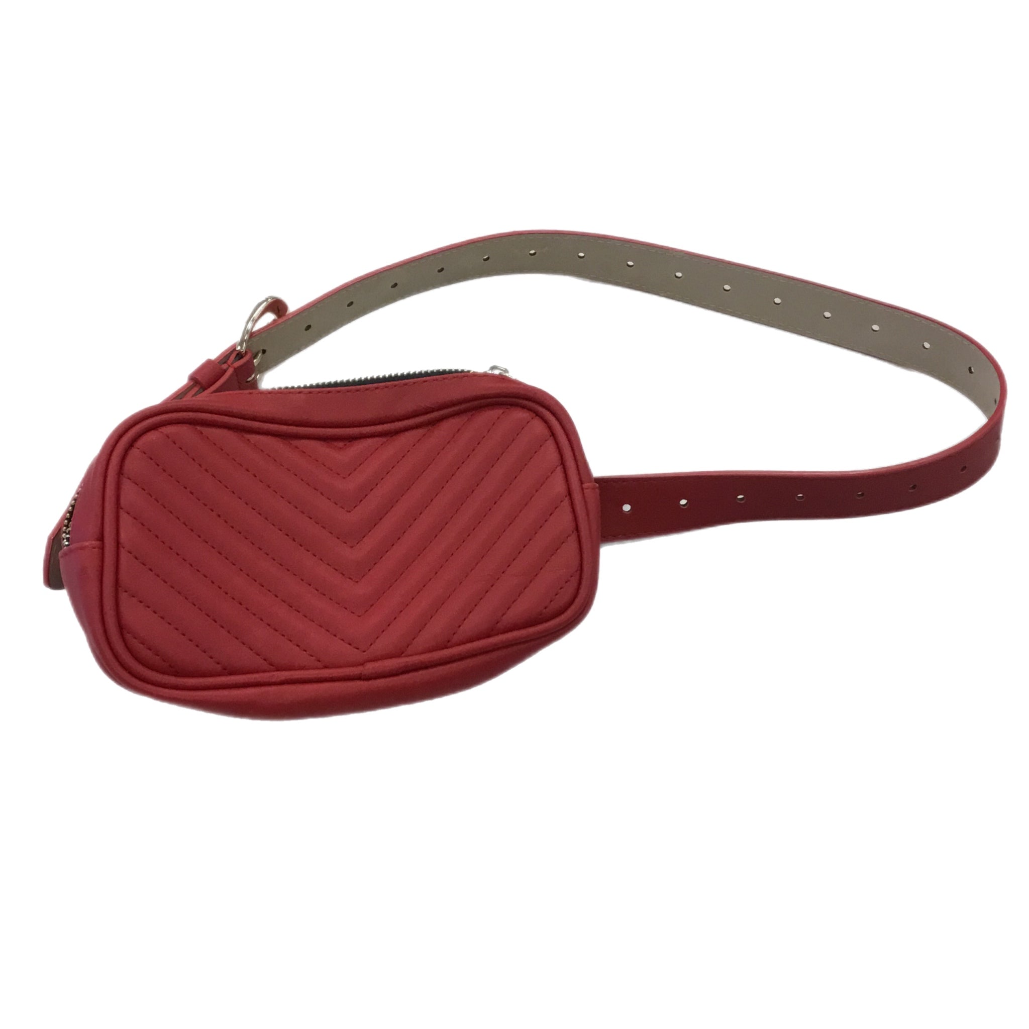 Steve madden red outlet belt bag