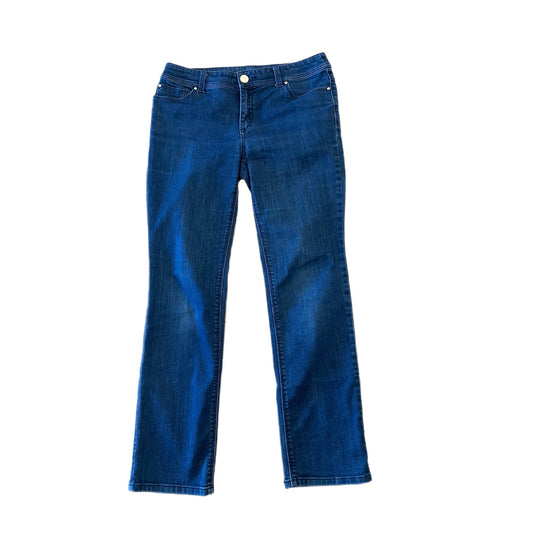 Jeans Straight By Chicos Platinum  Size: 0(size 4)