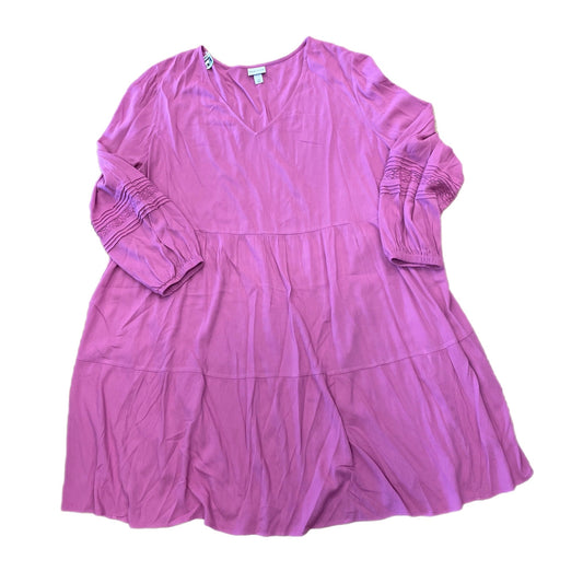 Dress Casual Short By Ava & Viv  Size: 3x