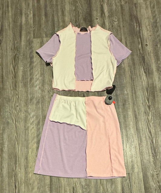 Top 2pc Short Sleeve By Shein  Size: M