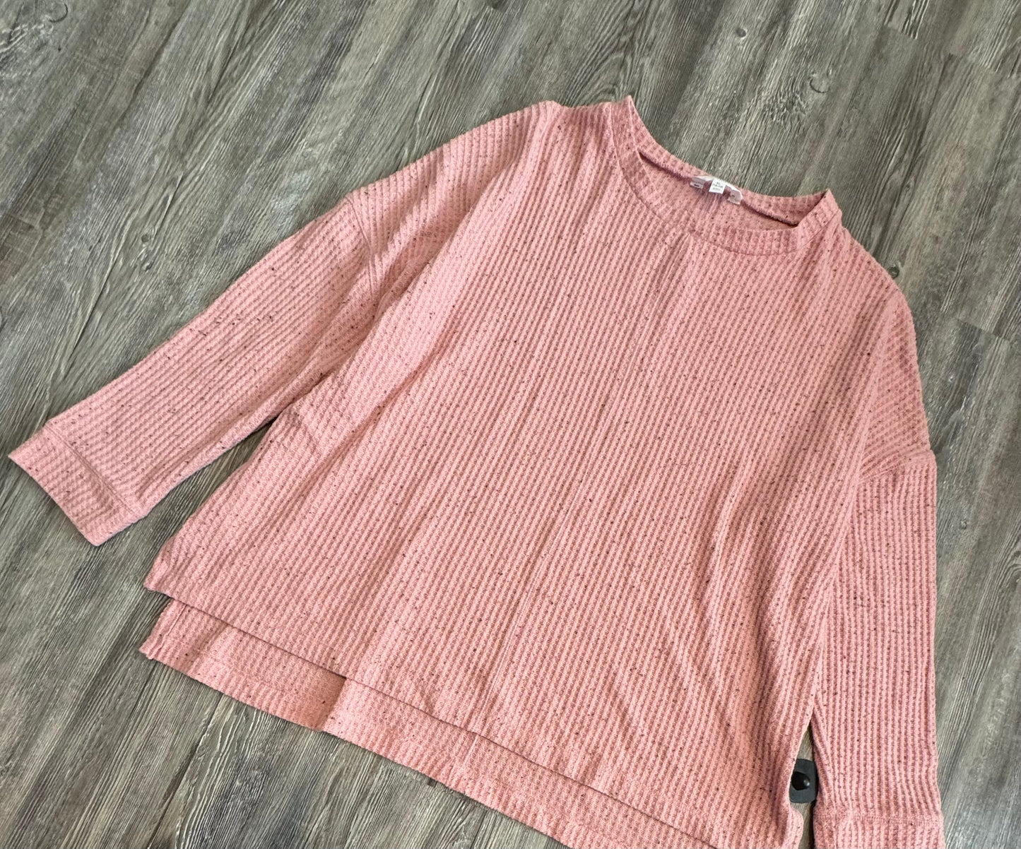 Top Long Sleeve Basic By Time And Tru  Size: Xl